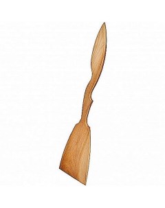 Лопатка кулинарная деревянная для тефлона из можжевельника Древесник