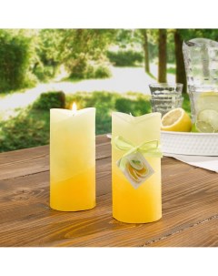 Свечи ароматические Лимон 2 штуки 06852 Frank
