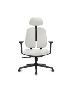 Эргономичное компьютерное кресло OC10 OW белое Eureka