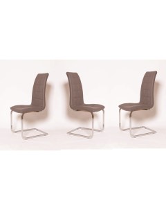 Комплект из 3 х стульев Ла Рум OKC 1103 серый La room