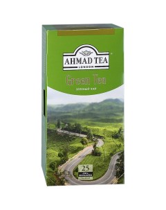 Чай зеленый Green Tea 25 пак Ahmad tea