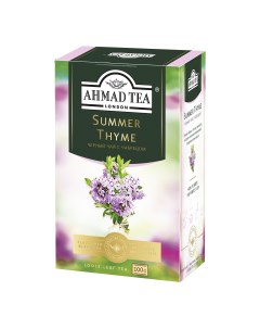 Чай черный Summer Thyme с чабрецом листовой 100 г Ahmad tea