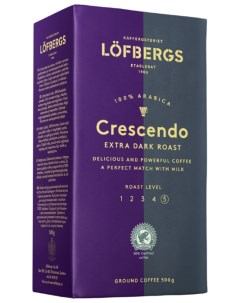 Кофе молотый Crescendo 500 г Lofbergs