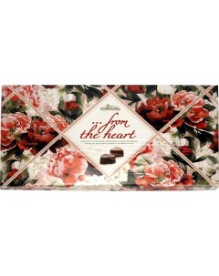 Конфеты шоколадные Сердца с миндальной начинкой 108 г Pomorzanka
