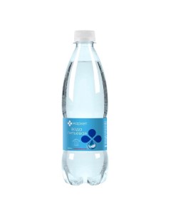 Вода питьевая газированная 500 мл Маркет перекресток