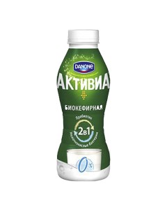 Кефирный биопродукт обезжиренный БЗМЖ 450 мл Активиа