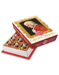 Конфеты Mozart 356 из горького шоколада 240г Reber