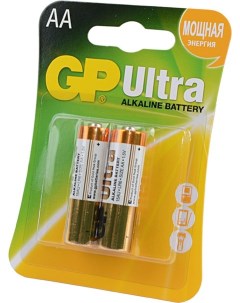 Батарейки Ultra AA 2 шт Gp