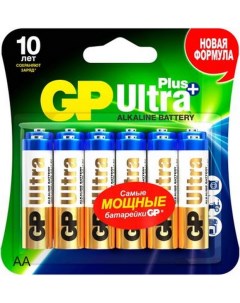 Батарейки Ultra Plus AA 12 шт Gp