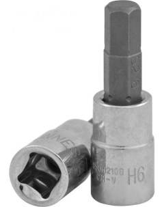 Головка бита 47903 торцевая 1 2DR с вставкой битой шестигранной H17 55 мм Jonnesway