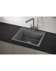 Мойка для кухни ES 5804 графит чёрно серый Granula