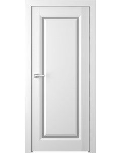 Дверь межкомнатная Аурум 1 с закаленным матовым стеклом 600x2000 эмаль Belwooddoors