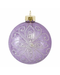 Елочный шар фиолетовый 8 см Yancheng shiny
