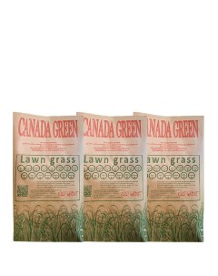 Семена газонной травы быстрый рост 15 кг Канада Грин FAST на 3 3 5 сотки газон Газонленд