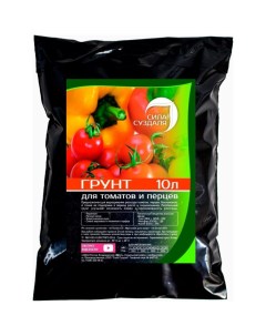 Грунт для томатов и перецев Black 10 л 4680004061465 Сила суздаля