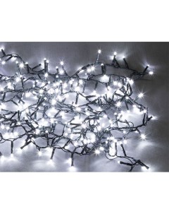 Светодиодная гирлянда на елку 245 см 1000 холодных белых LED ламп IP44 Luca Edelman