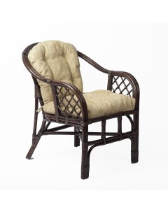 Кресло Маркос темно коричневый 75x70x85 Радуга