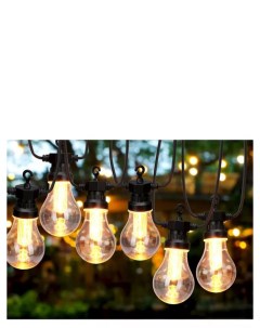 Садовая гирлянда из лампочек 10 теплых белых LED огней 4 5 3 м Koopman international