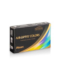Цветные линзы Air Optix Colors 2 линзы 4 75 R 8 6 True Sapphire сапфир Alcon