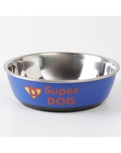 Миска для собак Super dog 14х4 5 см 450 мл Пушистое счастье
