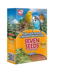 Сухой корм для птиц Просо 500 г Seven seeds