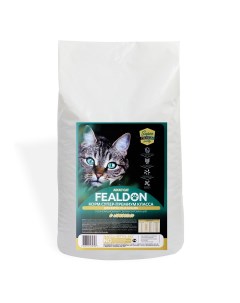 Сухой корм для кошек Adult Cat с лососем 8 кг Fealdon