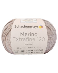 Пряжа 9807552 Merino Extrafine 120 00104 sand meliert Schachenmayr