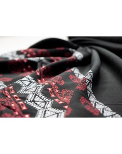 Ткань BEVS штапель купон вышивка крестом Ткань для шитья 100x140 см Unofabric