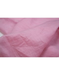 Ткань CAFFE03 Лен плательный пудровый розовый Ткань для шитья 100x141 см Unofabric