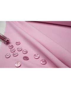 Ткань CA231184 Креп костюмный розовый Ткань для шитья 100x146 см Unofabric