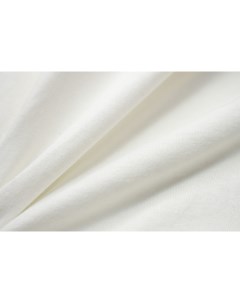 Ткань FM2587 Трикотаж кулирка плотная молочная Ткань для шитья 100x145 см Unofabric