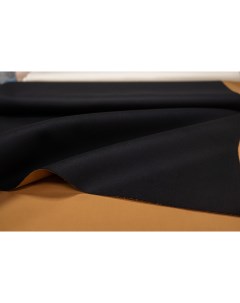 Ткань MON9580 Пальтовая шерсть с кашемиром дублированная черная 3 2 м 320x140 см Unofabric