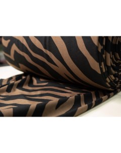 Ткань AL3717 трикотаж виск тигриный принт Ткань для шитья 100x140 см Unofabric