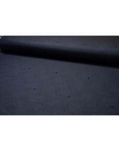 Ткань CA3412371 Шерсть с шелком сине черная Ткань для шитья 100x140 см Unofabric