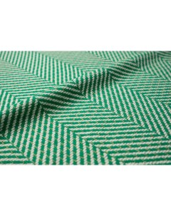 Ткань CA197 твид зеленый с белым Ткань для шитья 100x146 см Unofabric
