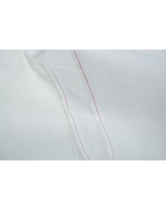 Ткань AL4214 Лен белый рубашечный Ткань для шитья 100x148 см Unofabric