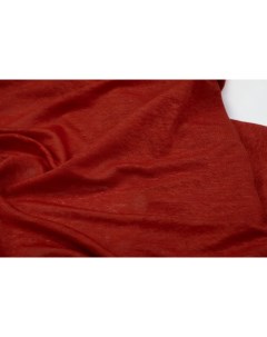 Ткань AL5736 Трикотаж льняной красный Ткань для шитья 100x155 см Unofabric