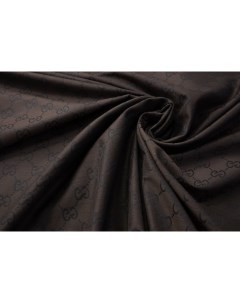 Ткань DS1612 Жаккард коричневый Ткань для шитья 100x158 см Unofabric