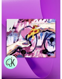 Картина по номерам на холсте Пицца Микеланджело Арт 40 х 50 см Культура цвета