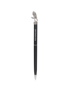 Ручка шариковая 15 см с фигуркой сталь черная Орел Draw figure Kuchenland