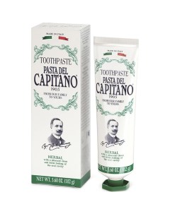 Зубная паста Натуральные травы 75 мл Pasta del capitano