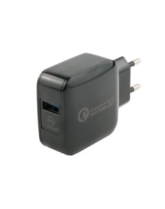 Зарядное устройство сетевое NQC 4 УТ000016520 USB QC 3 0 черный Red line