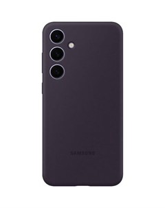 Чехол накладка Samsung Silicone Case S24 Dark Purple Silicone Case S24 Dark Purple