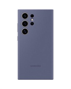 Чехол накладка Samsung Silicone Case S24 Ultra Violet Silicone Case S24 Ultra Violet