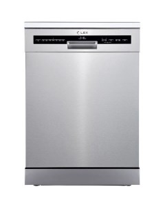Посудомоечная машина DW 6073 IX полноразмерная напольная 59 8см загрузка 14 комплектов нержавеющая с Lex