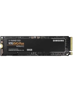 SSD накопитель 970 EVO Plus MZ V7S500B AM 500ГБ M 2 2280 PCIe 3 0 x4 NVMe M 2 Samsung
