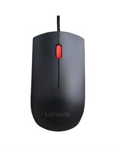 Мышь Essential оптическая проводная USB черный Lenovo