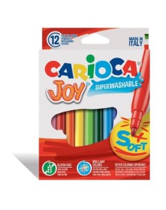 Фломастеры Joy 12 цв блистер Carioca