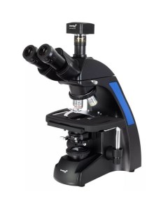 Микроскоп D870T световой оптический биологический цифровой 40 1000x на 4 объектива черный Levenhuk