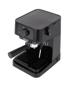 Кофеварка EC230 BK рожковая черный Delonghi